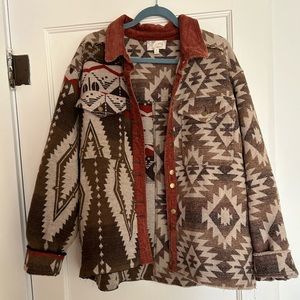 Oli and Hali Button Up Jacket